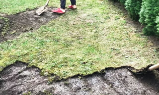 Снятие дерна старого газона в Вольске – от 521 руб. | 2Землекопа-Вль